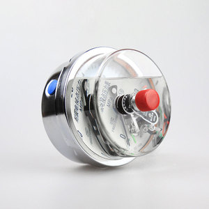 YNXC100 Shock Resistant Electrical Contact Pressure <b>Gauge</b> 100mm DN15 M20x1.5 1.6 Accuracy Customizable - Product Image 2