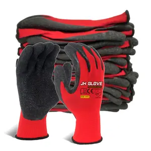 Construction Industrial Crinkle Rubber Labor Garden Gloves Protective Gear Household Construction Latex Safety Work Gloves