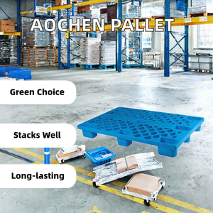 Contenedor de Plástico de Nueve Pies con Rejilla, Apilable en el Suelo y Apto para Manipulación con Montacargas - Product Image 2