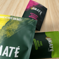 Sachets refermables personnalisés recyclables pour l'emballage du thé, sacs de qualité alimentaire pour le thé vert, le thé noir et les herbes