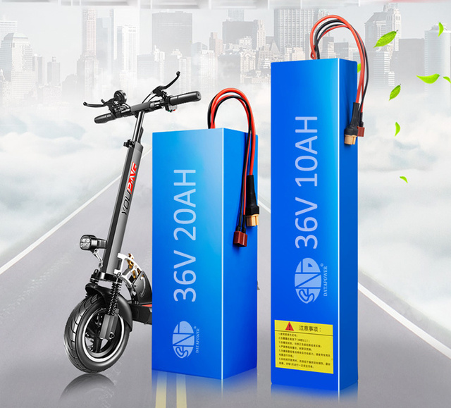 Customized 18650 Li-ion Lifepo4 36v 48v 20Ah 10Ah 15Ah 30Ah Lithium Battery Pack for Electric Bike/scooter/hoverboard