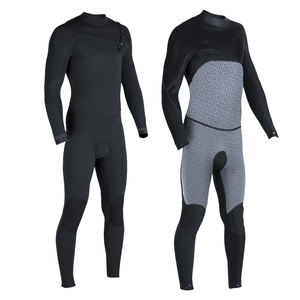 Combinaison de <span class=keywords><strong>surf</strong></span> avec impression de logo personnalisé 4/3 3/4 Combinaison de <span class=keywords><strong>surf</strong></span> en <span class=keywords><strong>néoprène</strong></span> pour adultes avec fermeture éclair sur la poitrine de 3mm Combinaison de plongée pour hommes et femmes - Product Image 1