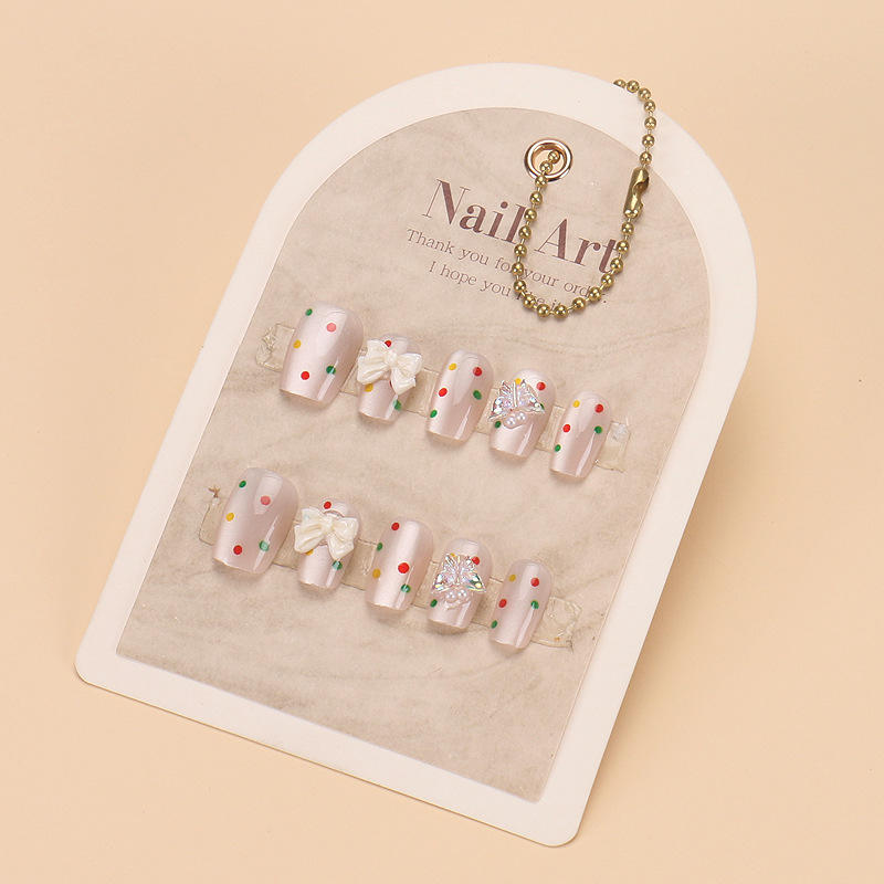 เล็บทำมือ1650กล่องขนาด10ชิ้น