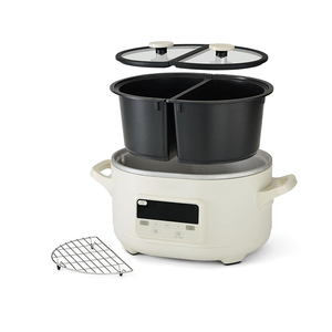 Smart Programmable Multicooker and <strong>Slow</strong> Cooker with <strong>Bake</strong> Function Electric Household Appliance for Simultaneous Two-Pot Cooking - Product Image 5