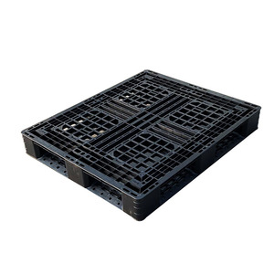 1200*1000*150ミリメートルBlack Plastic Pallet Euro Expert HDPEプラスチックパレット販売のため