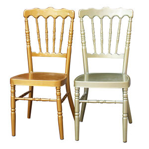Compre al por Mayor <span class=keywords><strong>Sillas</strong></span> Chiavari <span class=keywords><strong>de</strong></span> Resina Acrílica y Metal Dorado Blanco para Bodas y Eventos, para Alquiler en Hoteles - Product Image 2