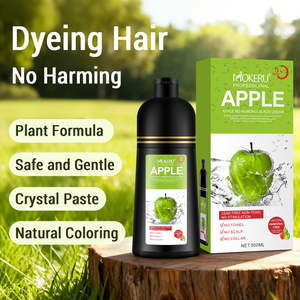โมเครุ แอปเปิ้ล เอ<span class=keywords><strong>ส</strong></span>เซนส์ แชมพูย้อมผมดำทันที <span class=keywords><strong>ส</strong></span>ูตรไม่ติดหนังศีรษะ ใช้ง่ายทุก<span class=keywords><strong>ส</strong></span>ภาพผม 500 มล. - Product Image 3