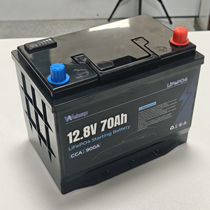 도매 12V 900CCA 70Ah 누수 방지 밀폐형 스타터 배터리 ATV/UTV 스타터 배터리 - Product Image 1