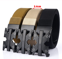Ceinture en toile de nylon de haute qualité adaptée à la ceinture décontractée pour hommes