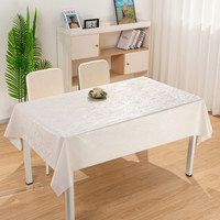 Nappe rectangulaire antidérapante RNPT en coquille de perle irisée blanche à motif discret pour bébé