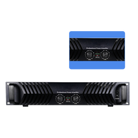 Amplificateur professionnel 2 canaux pour scène de performance, impédance 4 ohms, boîtier métallique, 500W-1300W, contrôle par application, garantie 1 an