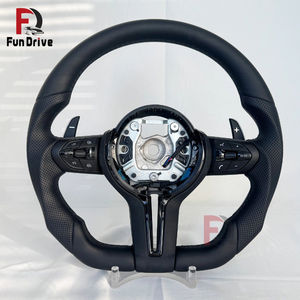 Volante Deportivo de Cuero con Calefacción para <span class=keywords><strong>BMW</strong></span> <span class=keywords><strong>Serie</strong></span> F F31 F01 F07 X3 F25 F33 F90 M5 X4 F26 F06 F87 F44 F87 M2 X1 F48 F34 M Sport, Disponible en <span class=keywords><strong>Stock</strong></span> - Product Image 1