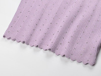 Conjunto Casual de Verano 2026 para Mujer, Top Corto sin Mangas con Cuello Redondo y Pedrería, Minifalda en Línea A, Tejido de Punto, 2 Piezas