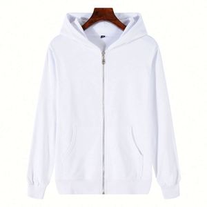 เสื้อฮู้ดซิปผู้ชายขายส่ง พิมพ์ลายปักตามสั่ง ซิปเต็มตัว - Product Image 3