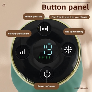 Masajeador Gua Sha más vendido, masajeador eléctrico con ventosas, juego de terapia de ventosas al vacío eléctrico, masajeador de terapia con ventosas - Product Image 2