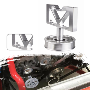 Giá Đỡ Máy Bơm Không Khí Cạnh Tranh Phôi Cho Xe Hơi Với Ròng Rọc Cho 79-95 Ford <span class=keywords><strong>Mustang</strong></span> 5.0L GT LX - Product Image 1