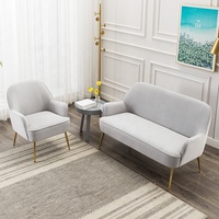 Fauteuil stylé en tissu velours, mobilier d'hôtel moderne, fauteuil pour le salon, livraison gratuite