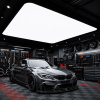 Panneau de plafond LED souple personnalisé pour l'automobile, idéal pour les ateliers de lavage de voitures, garages et salles d'exposition