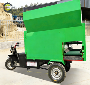 Camion épandeur d'ensilage mobile à moteur diesel durable avec tricycle pour l'épandage d'aliments pour <span class=keywords><strong>animaux</strong></span> de <span class=keywords><strong>ferme</strong></span> - Product Image 5
