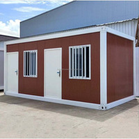 Maison modulaire moderne à assemblage rapide de 20 pieds pour dortoirs et logements du personnel