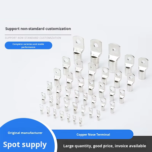 Terminal de Anillo Abierto Tipo SC, Conector de Cobre Estañado para Crimpado - Terminal Eléctrico Prensado en Frío SC4/5/6/8/10 - Product Image 5