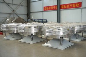 מכונת סינון רטט מסוג טאמבלר עגול, נירוסטה בדרגת מזון, 1000-2600 מ\"מ, להפרדת אבקות - Product Image 6