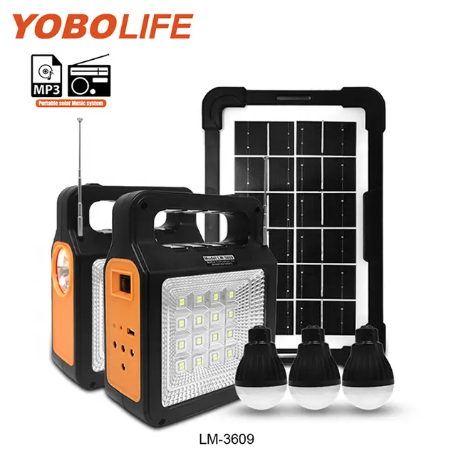 Tốt nhất bán Mini Sola hệ thống năng lượng yobolife năng lượng mặt trời Kit năng lượng mặt trời hệ thống chiếu sáng nhà năng lượng mặt trời hệ thống DC