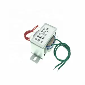 Taidacent DB-5VA 5 Wát Biến Áp Điện 220V 380V Để Duy Nhất Kép 3V 6V 9V 12V 15V 18V 24V 36V AC Bước Xuống Biến Áp EI41 * 20