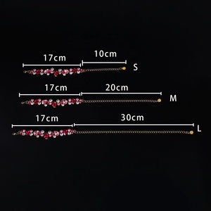 Gran oferta collar de lujo para mascotas nuevo diseño piedra preciosa cristal diamante completo princesa lágrima Metal collares para mascotas - Product Image 4