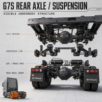 Camion tracteur d'occasion Sinotruk SITRAK G7S 680HP 6x4 Euro 4 pour l'exploitation minière et la logistique de projets SITRAK CH7 6*4 /4*2