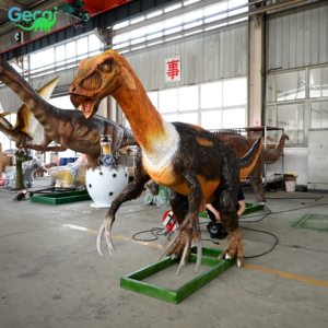 Parque Museo GECAI Modelo <span class=keywords><strong>Deinonychus</strong></span> grande realista robótico de tamaño real - Product Image 1