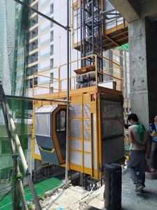 Китайский бренд, двухклетчатый строительный подъемник, пассажирский подъемник, SC200/200FS1, сердечник коробки передач для Южной Америки, строительный подъемник - Product Image 4