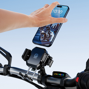 Nuevo Soporte para Teléfono de Motocicleta de Ultra Alta Calidad con Función de Refrigeración y Antivibración, Soporte para Teléfono de Motocicleta de un Clic - Product Image 5