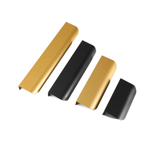 Dresser Wardrobe <strong>Door</strong> Gold Pull Handle Luxury Zinc Alloy Kitchen Cabinet Handle Luxury <strong>Door</strong> Handle - Product Image 2
