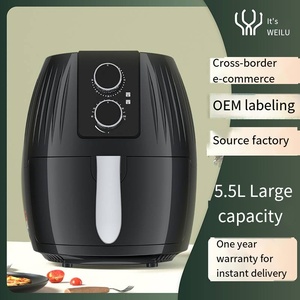 Grande capacità 220V casa <span class=keywords><strong>friggitrice</strong></span> elettrica automatica intelligente e multifunzionale Roast Cook Oil-Free Design moderno in plastica - Product Image 3