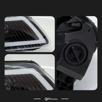 Phares de voiture AKD pour Audi A6, projecteur LED, lentille de projecteur, 2005-2011, phares de conception moderne, feux de jour, feux de croisement et de route automatiques