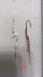 Daiwu — boucles d'oreilles Xuping, bijoux de luxe pour femme, à crochet, multi-prune, cadeaux - Product Image 5