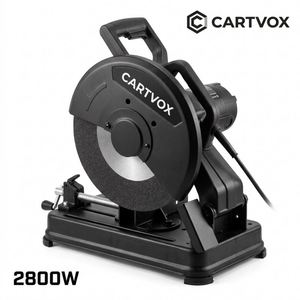 CORTADORA DE METAL CARTVOX 2800W de Alta Resistencia, 355mm, Industrial, <span class=keywords><strong>Sierra</strong></span> de Corte Profesional de 14 Pulgadas <span class=keywords><strong>para</strong></span> Acero CT7355 - Product Image 1