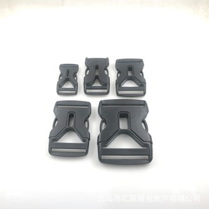 Boucles à dégagement latéral en plastique 20mm 25mm 32mm 38mm 50mm pour sacs, noires, durables, accessoires pour sacs - Product Image 5