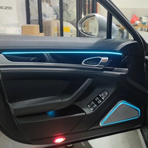 64 cores LED iluminação ambiente para a decoração do carro adequado para Porsche 10-23 iluminação ambiente interior do carro - Product Image 5