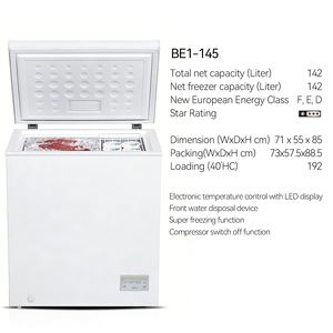 Réfrigérateur horizontal solaire/électrique de haute qualité 251L pour usage hôtelier, domestique et commercial, congélation profonde, <span class=keywords><strong>porte</strong></span> pliante, grade <span class=keywords><strong>1</strong></span> - Product Image 5