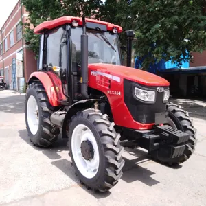 Hot sales 2022 Chinese famous brand 4WD 85 HP farm tractor agricultural tractor with heavy disc