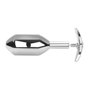 <span class=keywords><strong>Plug</strong></span> Anale in Metallo Design Vetro da Vino Dongkai, Motivo Romboidale Dorato, Liscio, Gioiello per Uomo/Donna - Product Image 5
