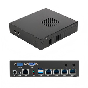 Mini PC tout-aluminium Intel Core i5-7200U 16 Go de RAM 512 Go SSD Windows 11 Double écran Port VGA COM PC de bureau industriel - Product Image 5