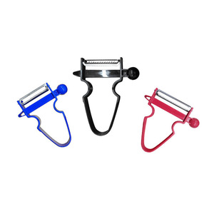 Vente en gros de pelures-légumes et pelures-fruits ergonomiques en acier inoxydable, 3 pièces, pour la cuisine et le camping - Product Image 1