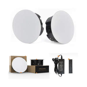 Haut-parleur WiFi multiroom pour plafond, 1 maître + 1 esclave, 60Wx2, DLNA pour l'<span class=keywords><strong>audio</strong></span> de toute la maison - Product Image 1