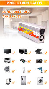 อินเวอร์เตอร์ชาร์จเจอร์ <span class=keywords><strong>Suoer</strong></span> SUA-3000C 1000W/2000W/3000W แบบ Modified Sine Wave สำหรับพลังงานแสงอาทิตย์ ระบบสำรองไฟ UPS แปลงไฟ DC 12V เป็น AC - Product Image 5