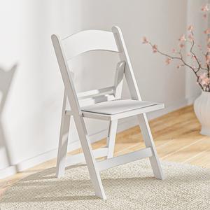 Silla Plegable <span class=keywords><strong>de</strong></span> Plástico Blanca para Jardín, Ligera, para Bodas y Eventos, Resistente para Exteriores, Precio <span class=keywords><strong>de</strong></span> Fábrica - Product Image 3