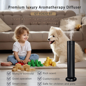 Difusor de Aromas de Alta Capacidad, Diseño Silencioso, Inalámbrico, para Dormitorio, Capacidad de 150 ml, Difusor de Aromas para Interiores - Product Image 3