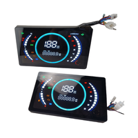 Spidometer Digital LCD Universal 12V untuk Motor, Odometer, Tachometer, Wave 110 125 Yamaha Exciter AKT NKD